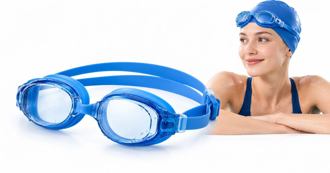 Anti-fog swimming goggles for casual pool swimmers